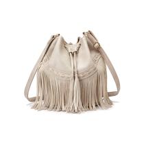 Bucket Bag Gladdon Leather White para mulheres