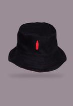 Bucket Dupla Face Preto e Vermelho