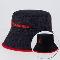 Bucket Flamengo Dupla Face Preto Bucket Flamengo Dupla Face Preto