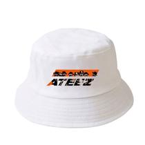 Bucket Hat Ateezs Anime Unissex Casual Beach Sun 56-58 cm Bucket Hat Ateezs Anime Unissex Casual Beach Sun 56-58 cm