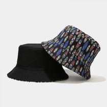 Bucket Hat Beach Fisherman Hats Sun Hat Para Mulheres Homens Rever