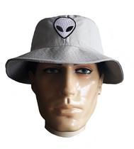 Bucket Hat Chapeu Copa Lisa Sem Costura Bordado Et Alien