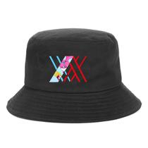 Bucket Hat Darlings em Franxxs Anime Casual Beach Fisherman