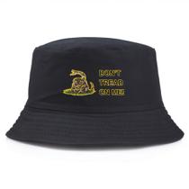 Bucket Hat Donts Treads On Me Anime Unissex Beach Fish