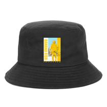 Bucket Hat Fishs Anime Bananas, praia casual unissex