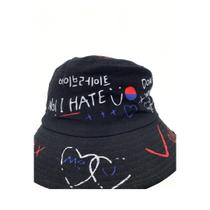 Bucket hat frases PRETO Bucket hat frases PRETO