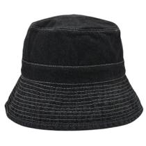 Bucket Hat Jeans Anime, Unissex, Casual, Proteção Solar na Praia