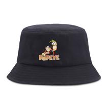 Bucket Hat Popeyes Anime Unissex Casual Beach Sun 58-60 cm