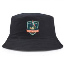 Bucket Hat Spaces Missions Anime Unissex Beach Fisherman