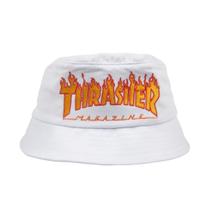 Bucket Hat Thrasher Flame Logo Streetwear Original, Estilo Skate e Conforto