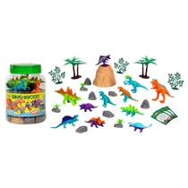 Bucket of Dinosaurs Wondery Kids Wow in The World, mais de 25 peças