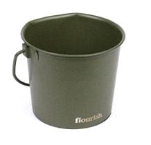 Bucket para cães Flourish Pets em aço inoxidável 2L Army Green x2 Bucket para cães Flourish Pets em aço inoxidável 2L Army Green x2