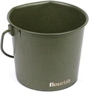 Bucket para cães Flourish Pets em aço inoxidável 6L verde militar