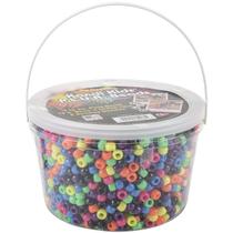 Bucket The Beadery Ultra Kandi Rave Bead Neon Multicolor Bucket The Beadery Ultra Kandi Rave Bead Neon Multicolor