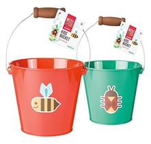 Bucket Toysmith Beetle & Bee Kids Gardening Beach Sorted Bucket Toysmith Beetle & Bee Kids Gardening Beach Sorted