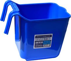 Bucket TUFF STUFF PRODUCTS Gancho de vedação quadrada 14 qt azul