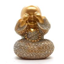 Buda Baby Bebê Ceguinho Baby Buda Estatueta 9 cm Brilhante