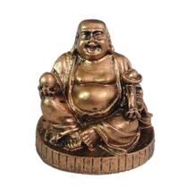 Buda Chinês com Base cor ouro envelhecido. - Shop Everest