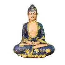 Buda da Harmonia - Estátua de Gesso 23cm