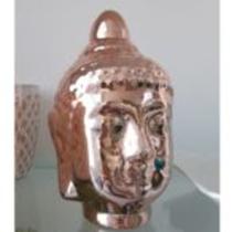 Buda de Cerâmica Rose Gold 14 x 8 cm - Entrecasa