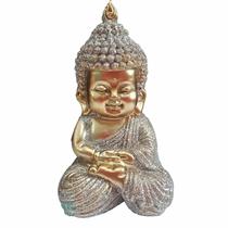 Buda De Resina Pensador Meditação - Bd