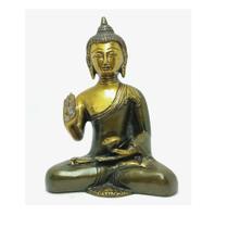 Buda Decoração Feito de Bronze 17 Cm Buda Decoração Feito de Bronze 17 Cm