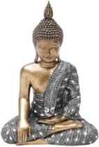 Buda Decorativo Resina 35 cm Rojemac
