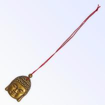 Buda dourado Feg Shui 45 mm para pendurar em resina
