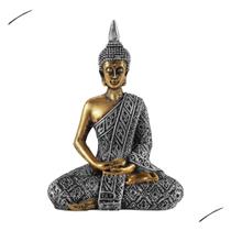 Buda Hindu Grande 20cm Decorativo Budismo Zen Estatueta Resina