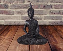 BUDA HINDU Medio Cor Preto Chakras e Meditação BUDA HINDU Medio Cor Preto Chakras e Meditação