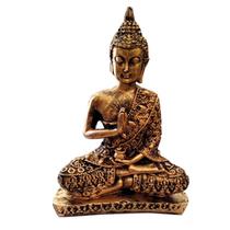 Buda Hindu Médio Decoração Hindu Estatua Chakras Gesso - Art Presente