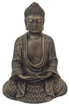 Buda hindu Meditando Grande em Resina cor ouro velho - Decore Casa Buda hindu Meditando Grande em Resina cor ouro velho - Decore Casa