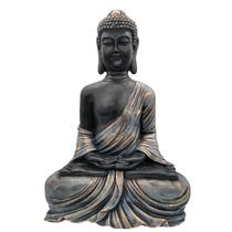 Buda Hindu Meditando XG2 Azul Claro - Divine Moda Indiana