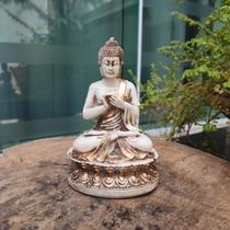Buda Hindu P Rezando Resina Decoração 15,8 Cm