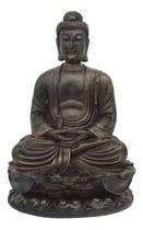 BUDA HINDU Pequeno MEDITANDO Cor Ouro Velho BUDA HINDU Pequeno MEDITANDO Cor Ouro Velho