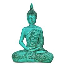 Buda Hindu Tailandês Deus Prosperidade Riqueza Resina 20 cm