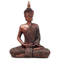 Buda Hindu Tibetano Tailandês Sidarta Estátua Enfeite Resina - M3 Decoração