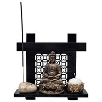 Buda Incenso Pedra Japonesa Amor Esperança Paz Vida Ouro Buda Incenso Pedra Japonesa Amor Esperança Paz Vida Ouro