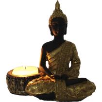 Buda Porta Vela - Gesto De Meditação - Smh33062-bg
