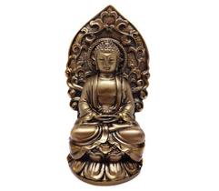 Buda Shakyamuni Estatua Em Resina Decoração Budista - MP Símbolos