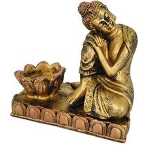 Buda Tailandês Com Castiçal Para Incenso 05526