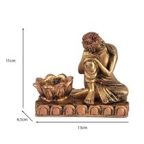 Buda Tailandês Com Castiçal Para Incenso 05526