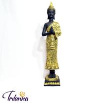 Buda Tibetano 58cm Dourado - Trilunna