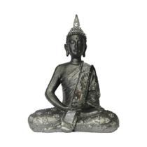 Buda Tibetano Com Espelhos Meditando - Fx021