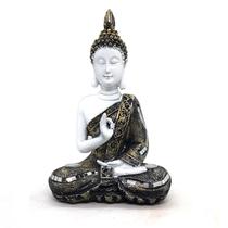 Buda Tibetano Tailandes Sidarta Hindu Estatueta Resina 15cm - Legacy