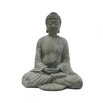 Buddha para jardim de resina 16cm x 10,5cm x 20,5cm Buddha para jardim de resina 16cm x 10,5cm x 20,5cm