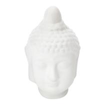 Budha Decorativo em Cerâmica Urban Branco