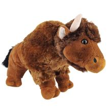 Búfalo Bisão Bicho de Pelúcia Realista Touro Boi Fazendinha Búfalo Bisão Bicho de Pelúcia Realista Touro Boi Fazendinha