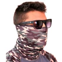 Buff Bandana Ciclismo Pesca Uv50+ Estampa Camuflado Florest