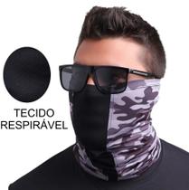 Buff Bandana Respirável Pesca Bike Uv50 Camuflado Urbano